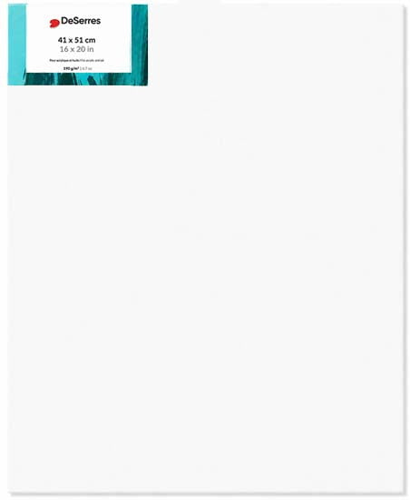 Regular canvas 1.6cm 16x20 in 190g/6.7oz