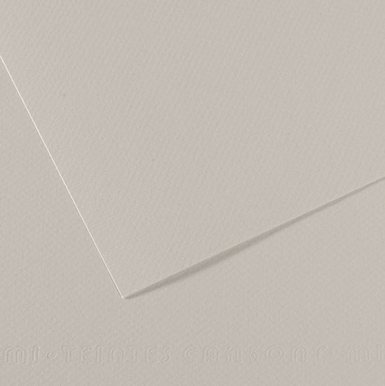 Papier couleur - 160gsm - mi-teintes - 50x60cm - gris perle