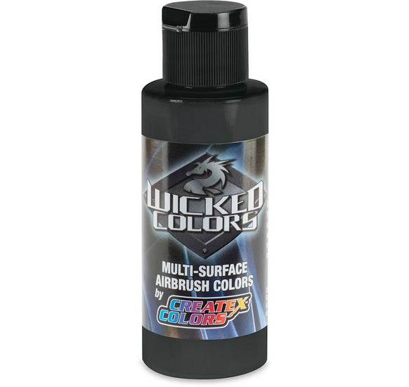 Wicked Airbrush Detail Colors Black - 59ml