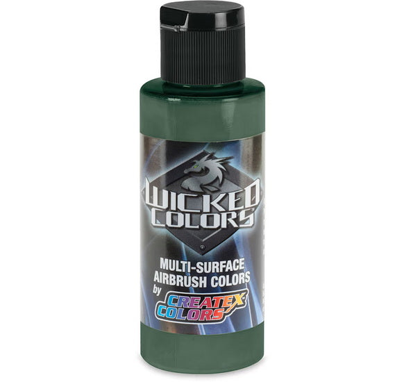 Wicked Airbrush Detail Colors Moss Green - 59ml