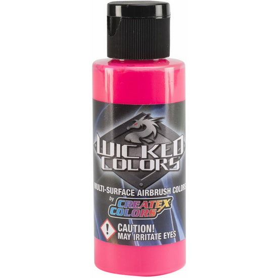 Wicked Airbrush Colors Pink Fluorescent - 59ml
