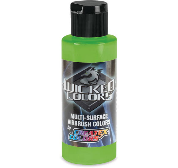 Wicked Airbrush Colors Pearl Lime Green - 59ml