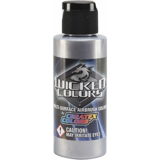 Wicked Airbrush Colors Silver - 59ml