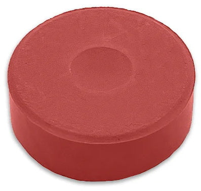Brightly-coloured paint discs - CRIMSON CENTIMETER