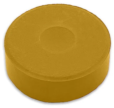 Brightly-coloured paint discs - YELLOW OCHRE CENTIMETER