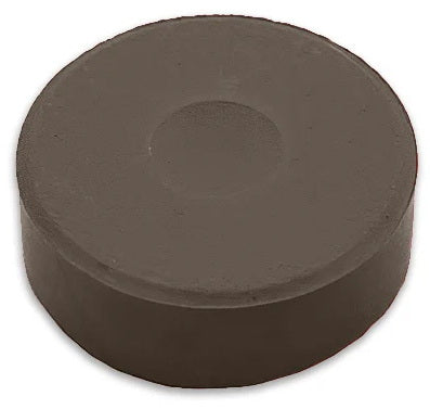 Brightly-coloured paint discs - BURNT UMBER