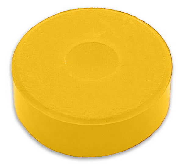Brightly-coloured paint discs - DARK YELLOW CENTIMETER