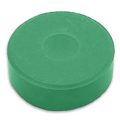 Brightly-coloured paint discs - LIGHT GREEN CENTIMETER