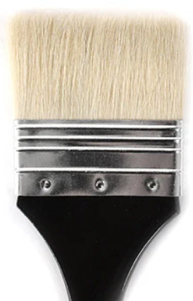 Pinceau en poils de chèvre - 2 1/2" centimeter