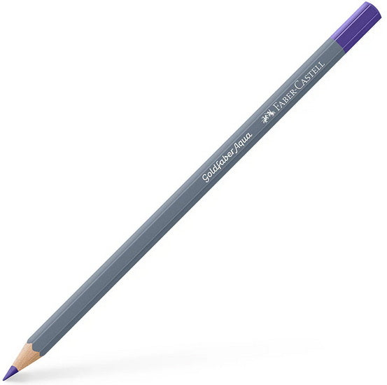 Goldfaber aqua watercolour pencil purple violet