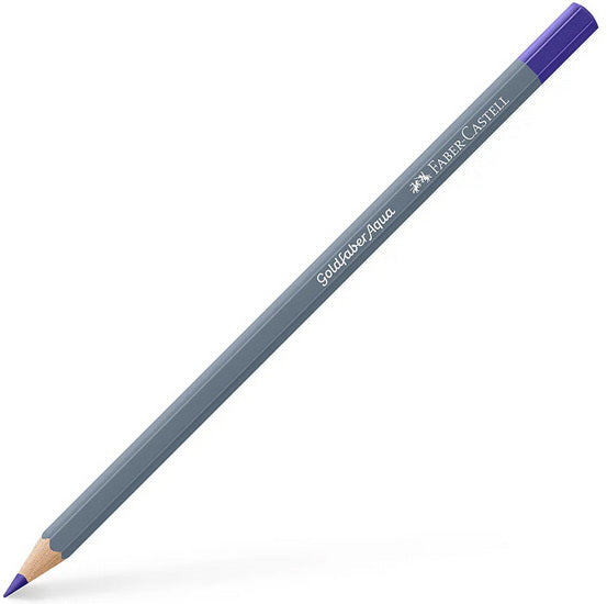 Goldfaber aqua watercolour pencil blue violet