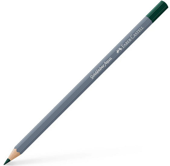 Goldfaber aqua watercolour pencil deep cobalt green