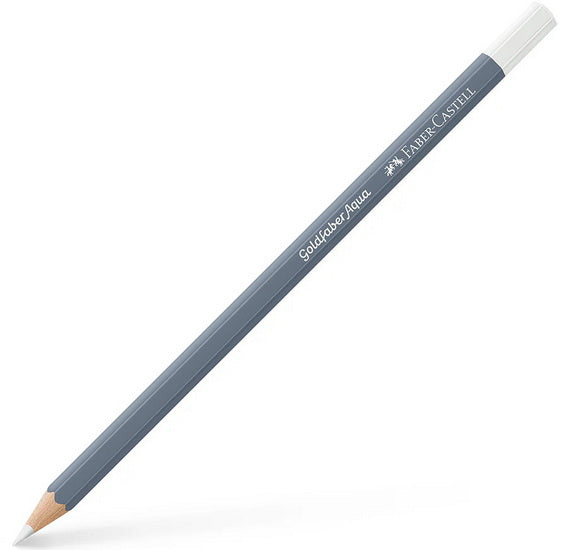 Goldfaber aqua watercolour pencil white