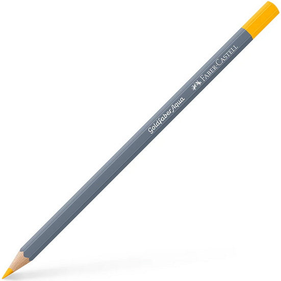 Goldfaber aqua watercolour pencil dark cadmium yellow