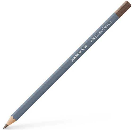 Goldfaber aqua watercolour pencil van dyck brown