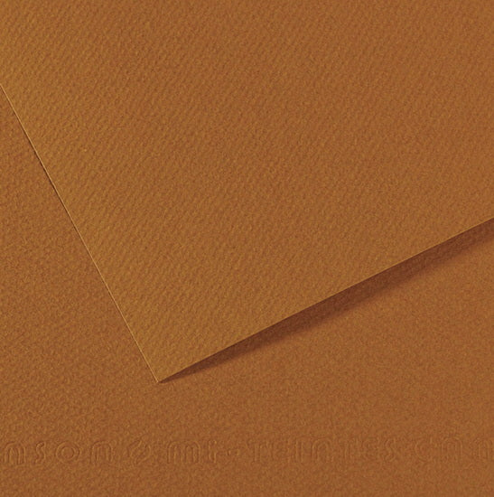 Papier couleur - 160gsm - mi-teintes - 50x60cm - marron foncé