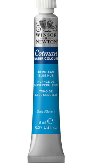 Cotman watercolour - 8ml - cerulean blue hue - s1