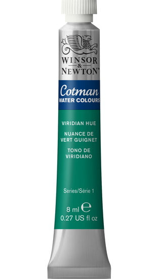 Aquarelle cotman - 8ml - nuance vert de guignet - s1