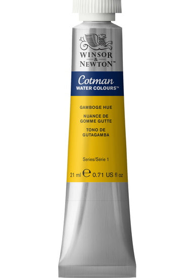 Aquarelle cotman - 21ml - nuance de gomme-gutte - s1