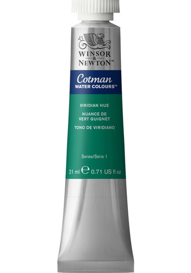 Cotman watercolour - 21ml - viridian hue - s1