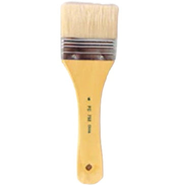 Brosse pour peinture à l’huile (soie blanche) - #6 centimeter