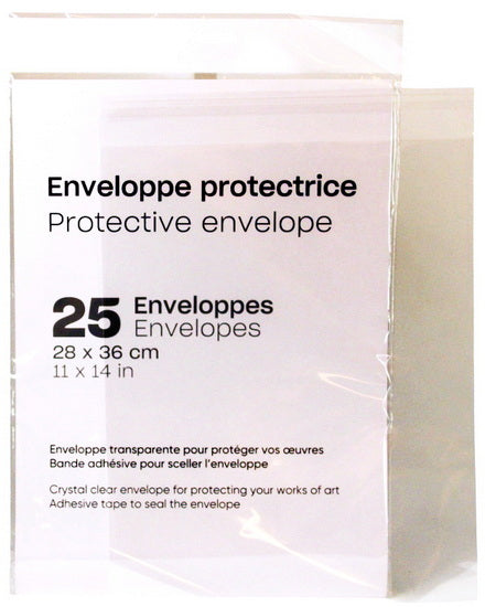 Pack of 25 Protective Envelopes - 11x14 "