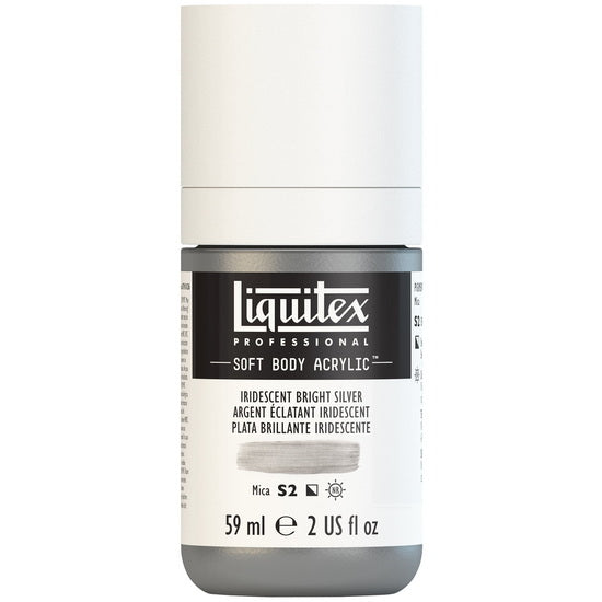 Acrylique sb - 2oz - argent iridescent - s2