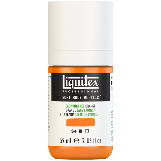 Acrylique sb - 2oz - orange sans cadmium - s4