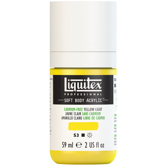 Acrylique sb - 2oz - jaune clair sans cadmium - s3