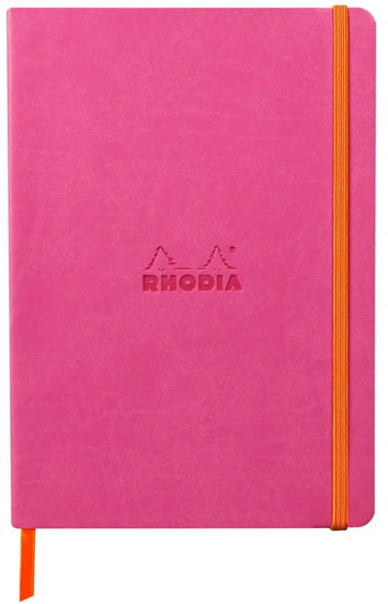 A5 Softcover Notebook Fuchsia pointille