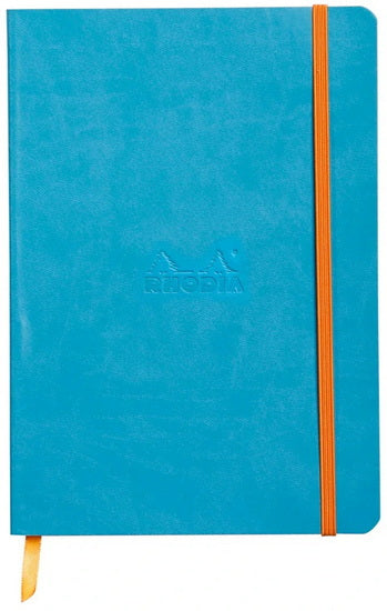 A5 Softcover Notebook Turquoise pointille