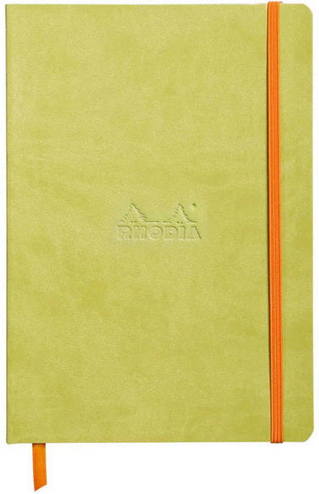 A5 Softcover Notebook Anise Green pointille