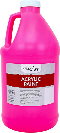 Student-Grade Acrylic - Fluorescent Pink