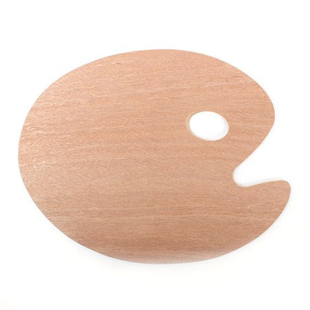 Wooden Artistic Palette - 0 X 0 CENTIMETERS CENTIMETER
