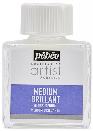 Gloss medium - artist acrylics - 75ml