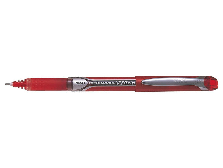 Ballpoint Pen Hi-Tecpoint V7 Grip Fine Red