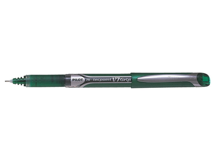Ballpoint Pen Hi-Tecpoint V7 Grip Fine Green