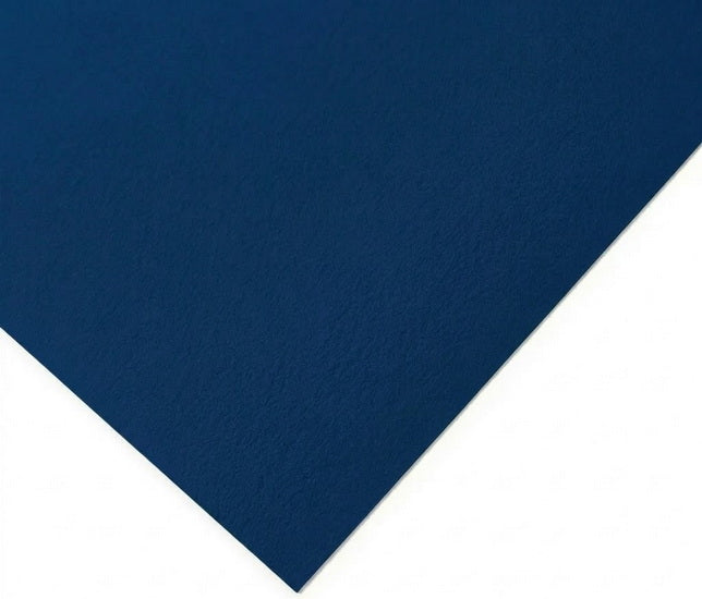 Carton coeur blanc  bleu royal 16x20po