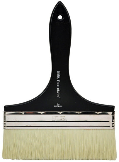 Large Brush Freestyle Flat - 8"