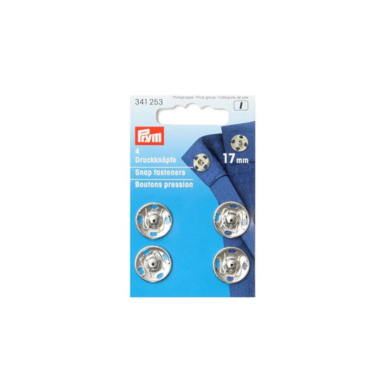 Ens boutons pression (4) - 17mm