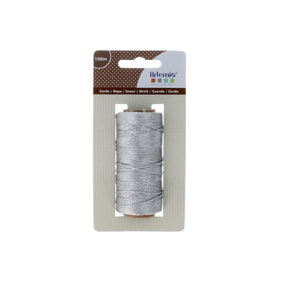 Silver twine 0.5 mm x 100 m