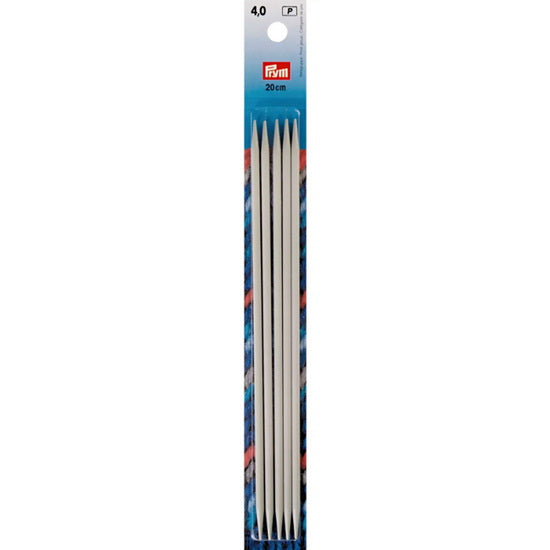 Double-pointed needle set – 20cm – 4mm (5)