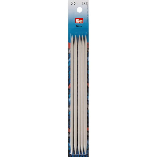 Double-pointed needle set – 20cm – 5mm (5)