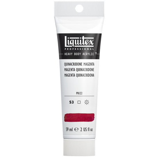 Acrylic hb - 2oz - quinacridone magenta - s3