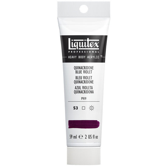 Acrylic hb - 2oz - quinacridone blue violet - s3