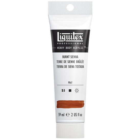 Acrylic hb - 2oz - burnt sienna - s1