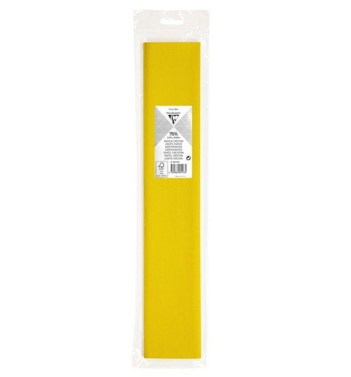 Crepe paper 250x50cm lemon - LEMON