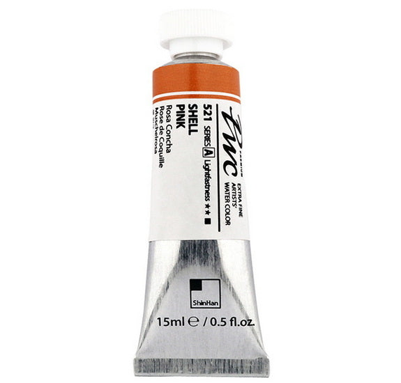 Aquarelle extra fine rose de coquille - 15ml