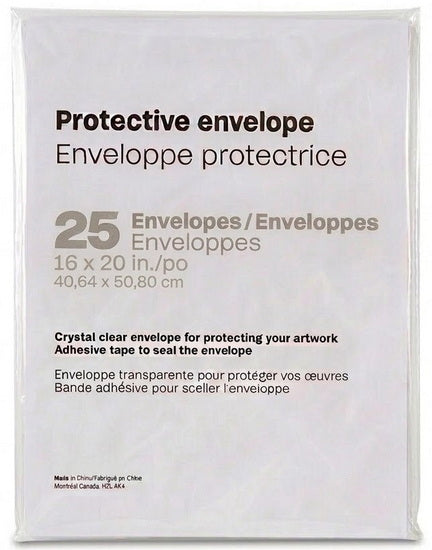 Pack of 25 protective envelopes -  16 x 20 "
