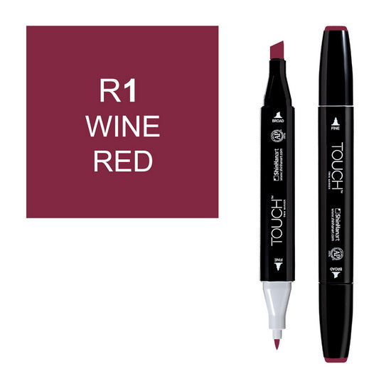 Touch Twin Marker Wine Red